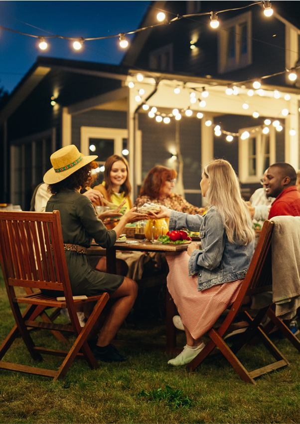 friends outside